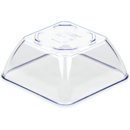 Dinex DXSB907 9 oz Clear Square SAN Bowl (48/cs)