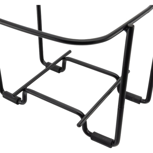 San Jamar KPPS97 Black Kleen-Pail Pro 97 Stand - Vinyl Coated Stainless Wire