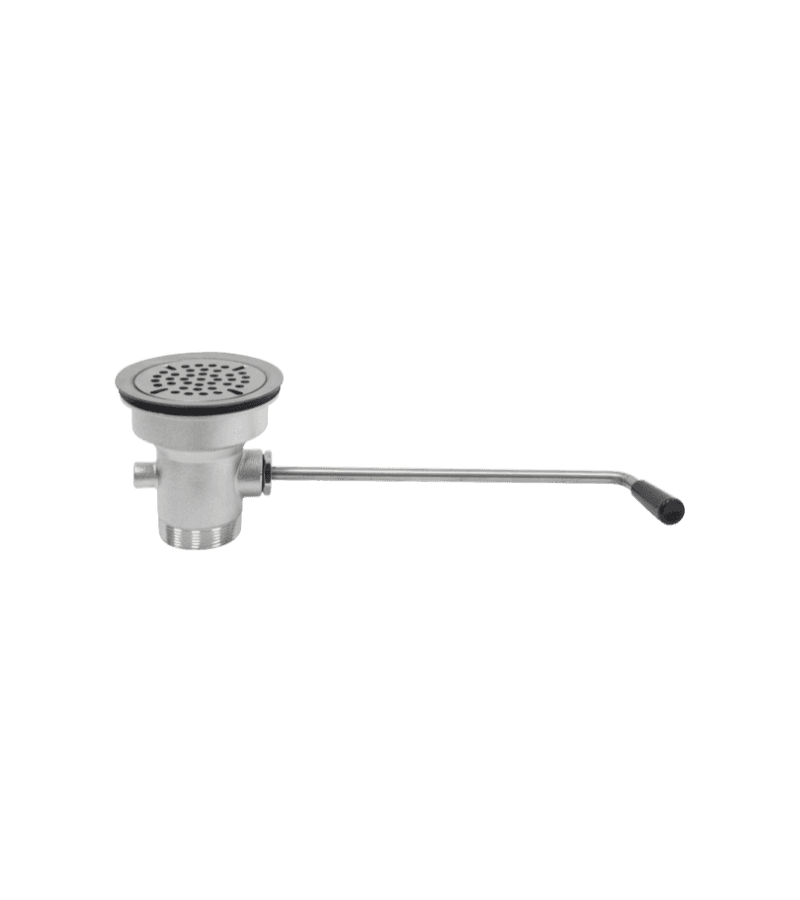 Thorinox TLD 3.5" Twist Lever Drain 4 1/2" for Center Drain Sink