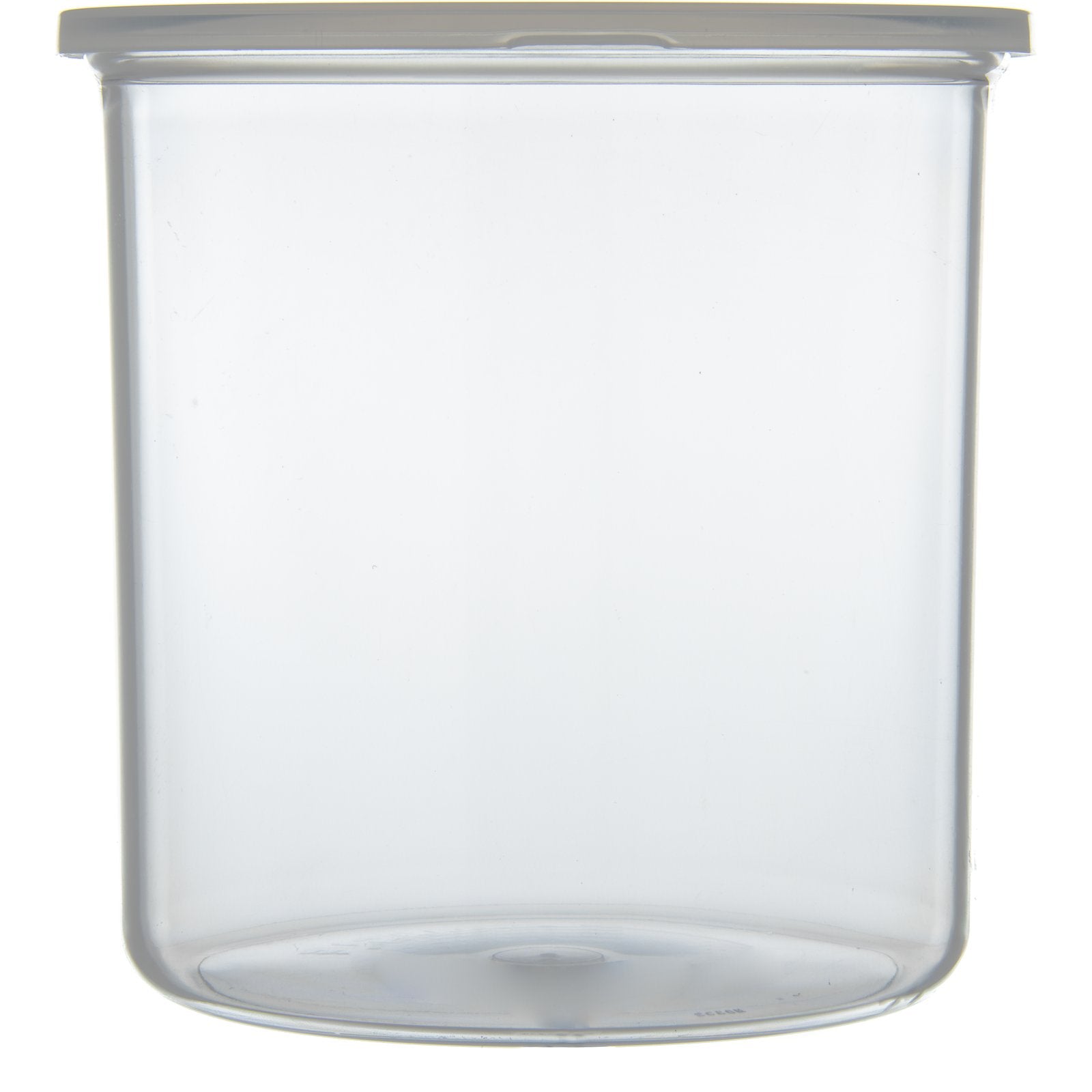 Carlisle 030207 2.7 Qt Clear Classic Crock with Lid
