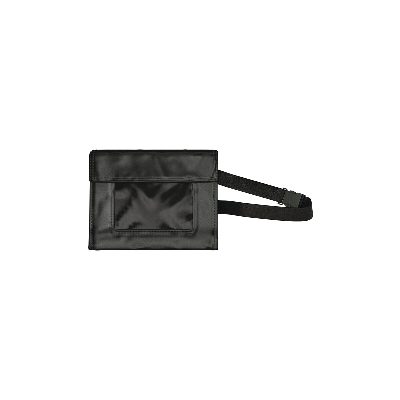 WipesPlus 38009 6" Black Table/Food Sanitizing Pack Holder & Belt