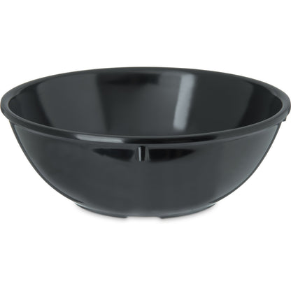 Carlisle 4352103 14 oz Black Dallas Ware Melamine Nappie Bowl