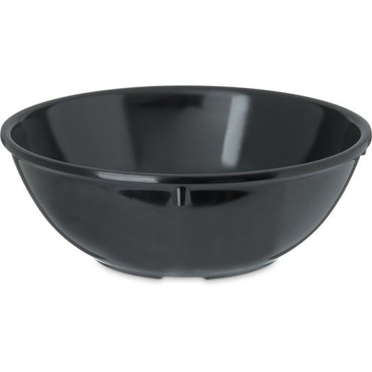 Carlisle 4352103 14 oz Black Dallas Ware Melamine Nappie Bowl
