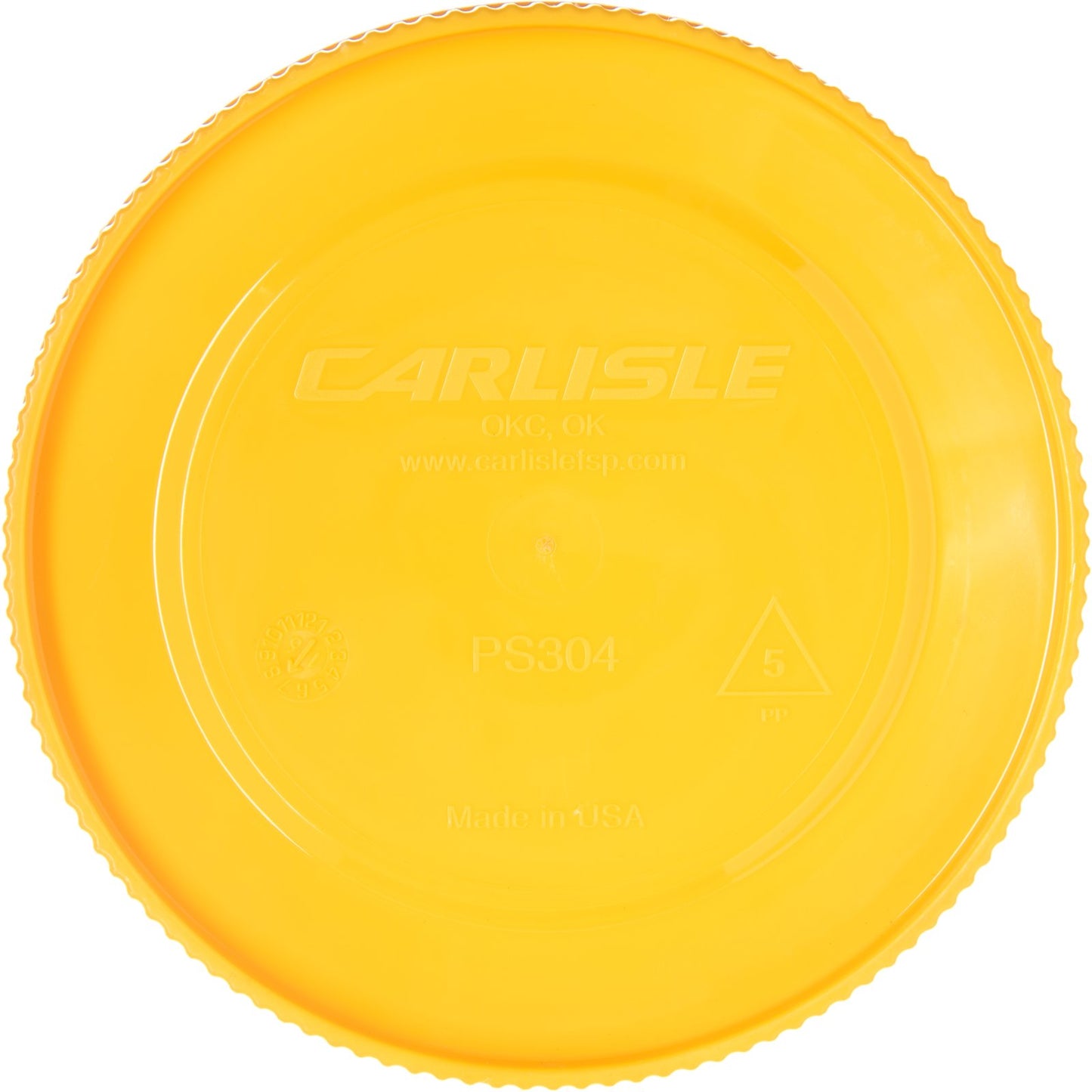 Carlisle PS30404 Yellow Store N' Pour Caps