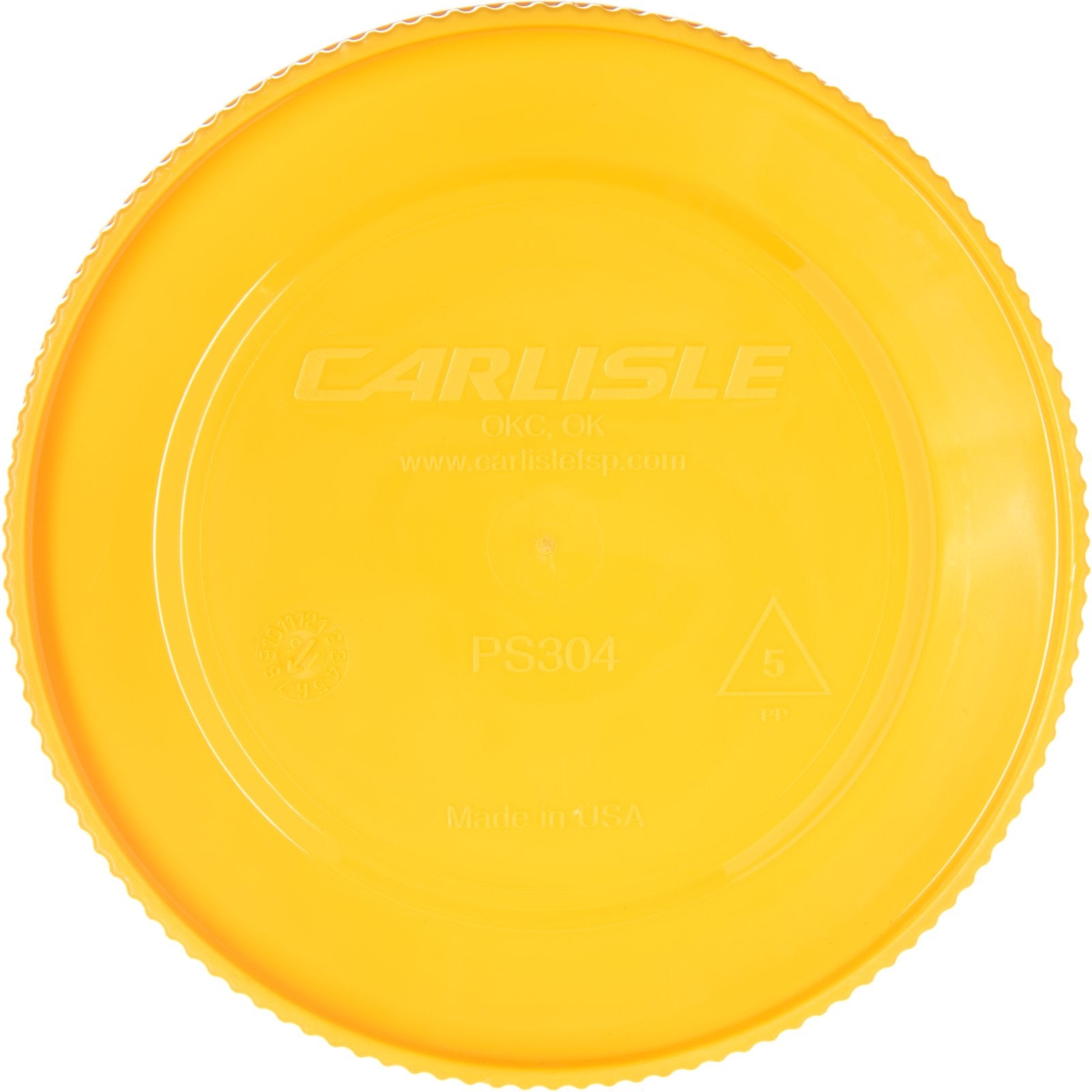 Carlisle PS30404 Yellow Store N' Pour Caps