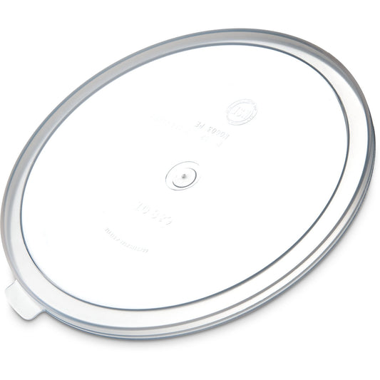 Carlisle 60230 6-8 Qt Translucent Polypropylene Bain Marie Food Storage Container Lid