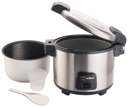 Winco RC-S301 30 Cups Electric Rice Cooker/Warmer