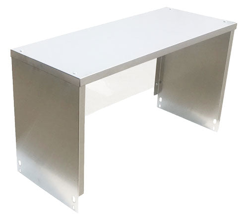 Omcan 47021 30" Sneeze Guard for 2 Pan Steam Table