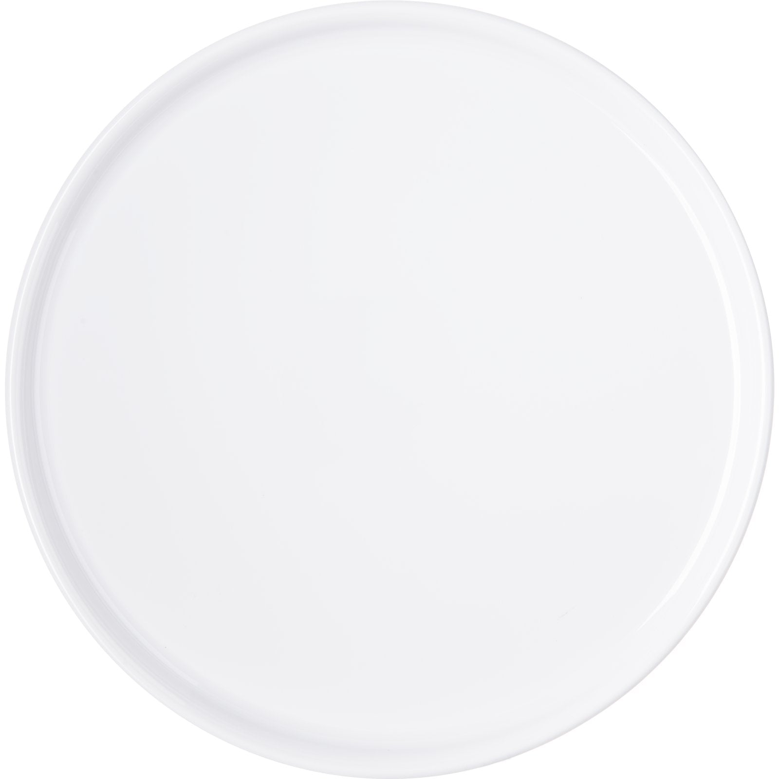 Carlisle 5300002 10.5" White Stadia Melamine Dinner Plate