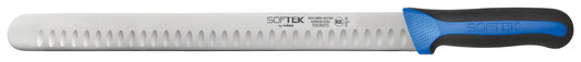 Winco KSTK-140 14" SofTek Hollow Ground Slicer, Soft Grip Handle