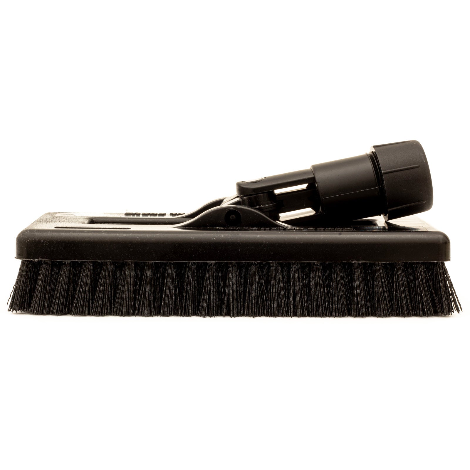 Carlisle 3638831EC03 8" Black Color Code Swivel Scrub Brush