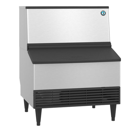 Hoshizaki KM-301BAJ Crescent Cuber Icemaker, Water-cooled, Built in Storage Bin