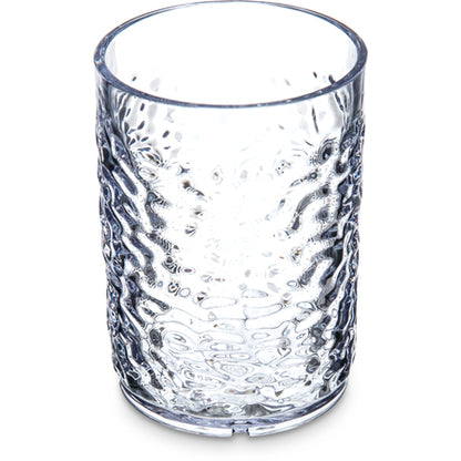 Carlisle 550507 5 oz Clear SAN Pebble Optic Tumbler