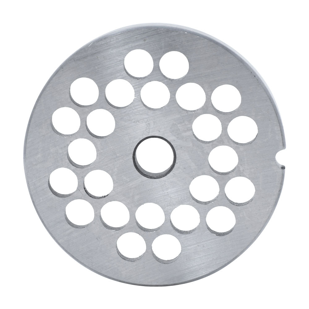 Omcan 11238 #12 One Notch/Round Carbon Steel Hubless Machine Plate, 8mm (5/16")