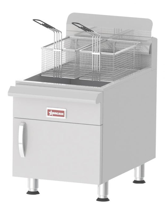 Omcan 43088 30 lb Gas Countertop Fryer