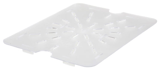 Winco SP72DS Half-size Polycarbonate Drain Shelf