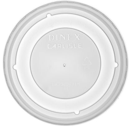 Dinex DX33008714 4.375" Translucent Turnbury Bowl Lid (1000/cs)
