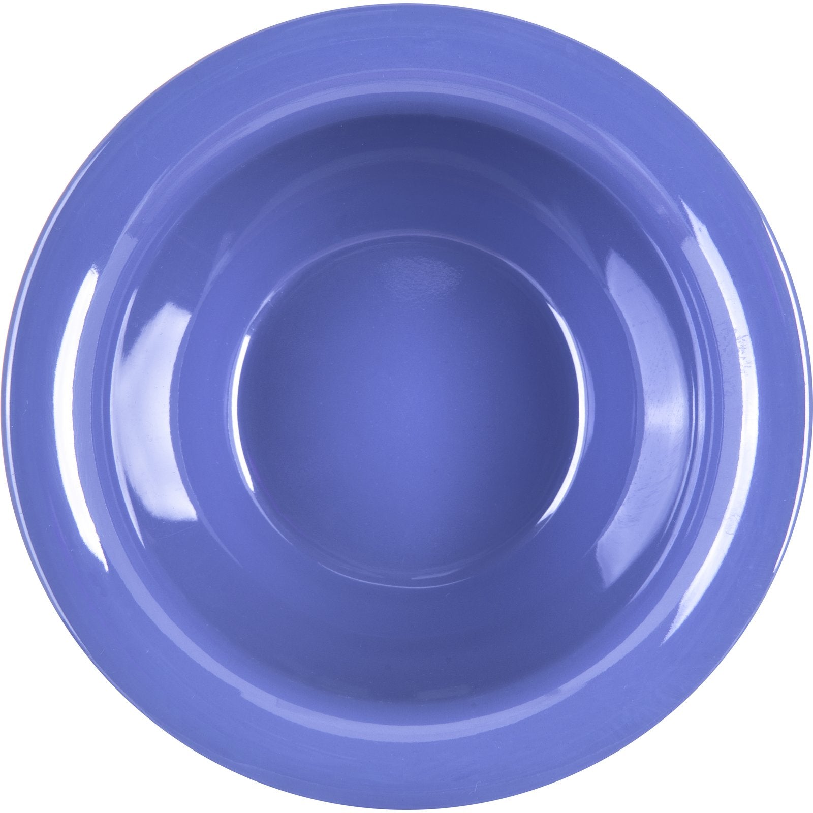 Carlisle 3303814 10 oz Ocean Blue Sierrus Melamine Rimmed Nappie Bowl