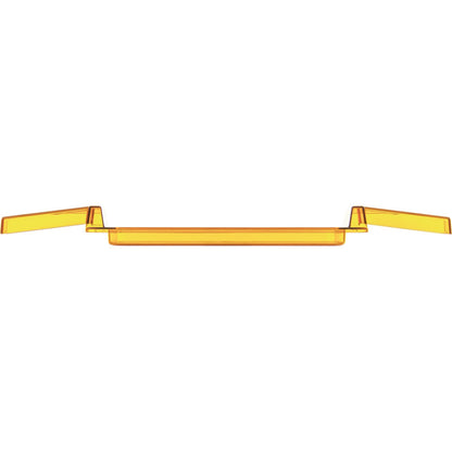 Carlisle 10458HH13 1/3 Size Amber High Heat Plastic StorPlus Food Pan with Handles