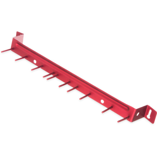 Carlisle 4073505 17" Red Aluminum Spectrum Brush Rack