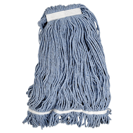Omcan 80870 32 oz / 800 g Blue Yarn Mop Head - Loop End