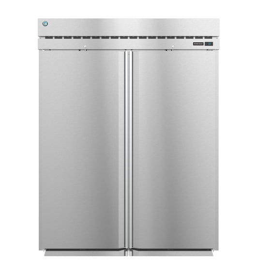 Hoshizaki RN2A-FS Two Section Full Stainless Door with Lock Upright Roll-In Refrigerator