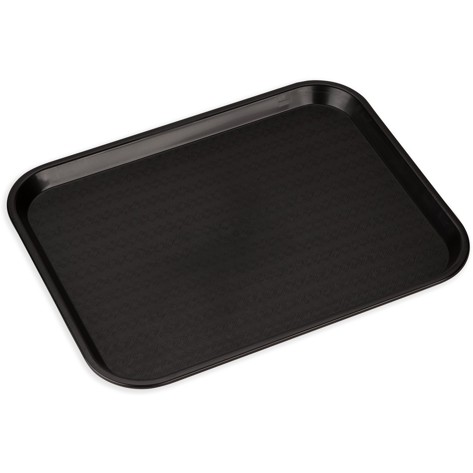 Carlisle CT141803 14" x 18" Black Cafe Fast Food Cafeteria Tray