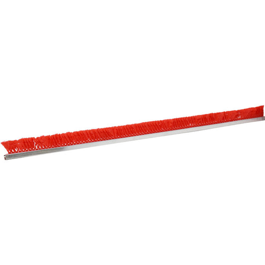 Omcan 10801 1" x 30" Red Parsley Runner with Clip