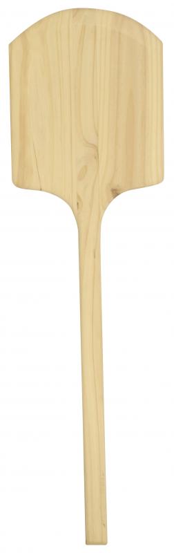 Omcan 80602 12" x 14" Wooden Pizza Peel with 42" Over-all Length