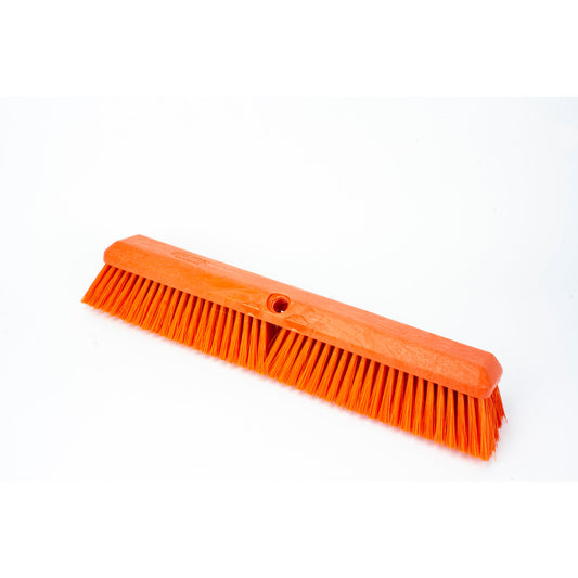 Carlisle 41890EC24 18" Orange Color Coded Omni Sweep Push Broom Head