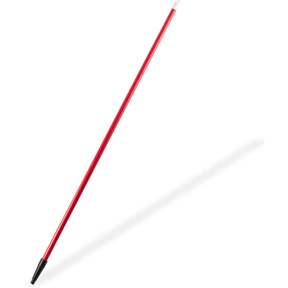 Carlisle 4022005 60" Red Fiberglass Sparta Spectrum Tapered/Threaded Handle