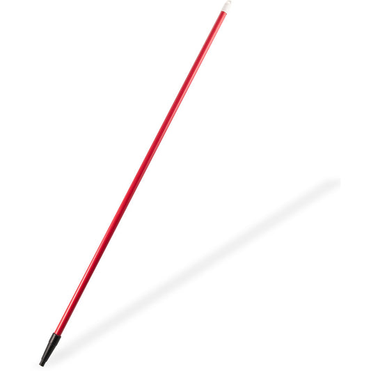 Carlisle 4022005 60" Red Fiberglass Sparta Spectrum Tapered/Threaded Handle
