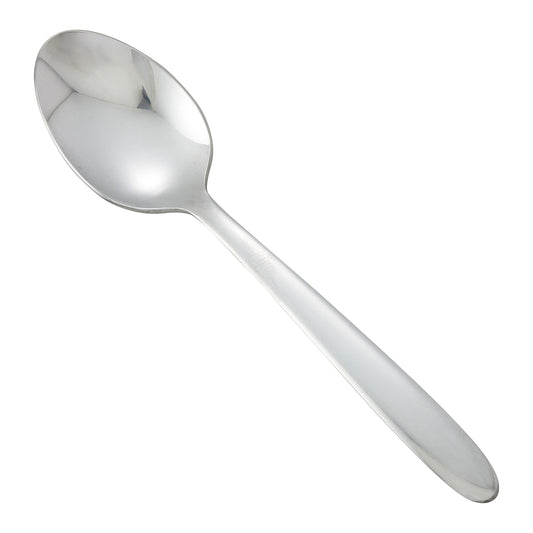 Winco 0019-01 Flute Teaspoon, 18/0 Heavyweight