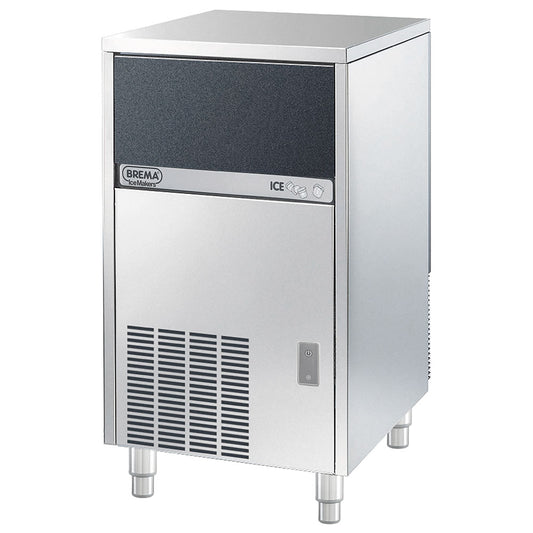 Brema CB425A HC AWS 108 lb 19" Stainless Steel Ice Machine with Bin