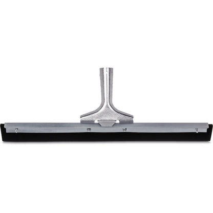 Carlisle 361201800 18" Black Straight Rubber Blade With Metal Frame