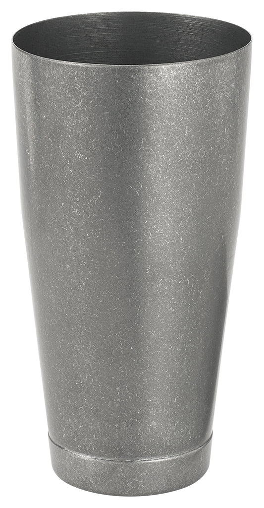 Winco BASK-28CS 28 oz. After 5 Shaker Cup, Crafted Steel Finish