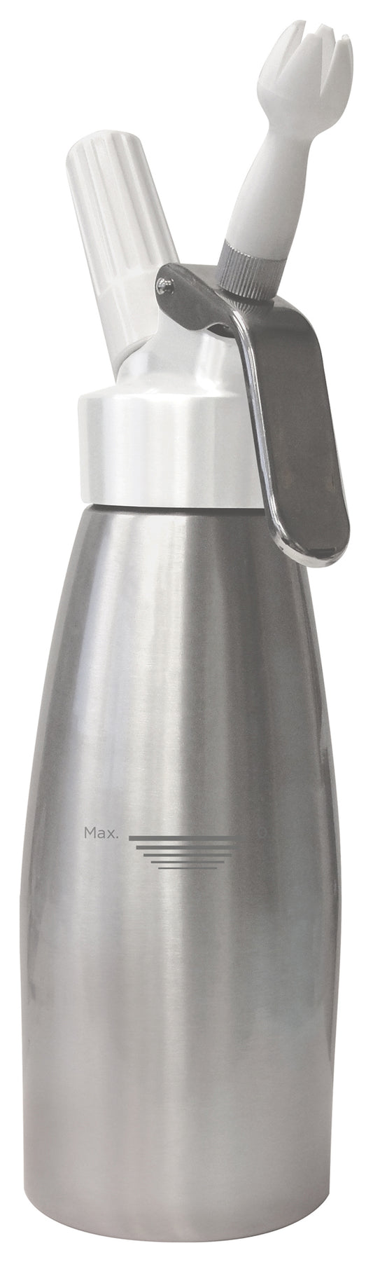 Winco CW-A05 1 Pint Aluminum Whip Cream Dispenser