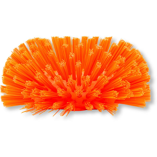 Carlisle 40041EC24 5-1/4" X 7-1/2" Orange Sparta Spectrum Tank & Kettle Brush