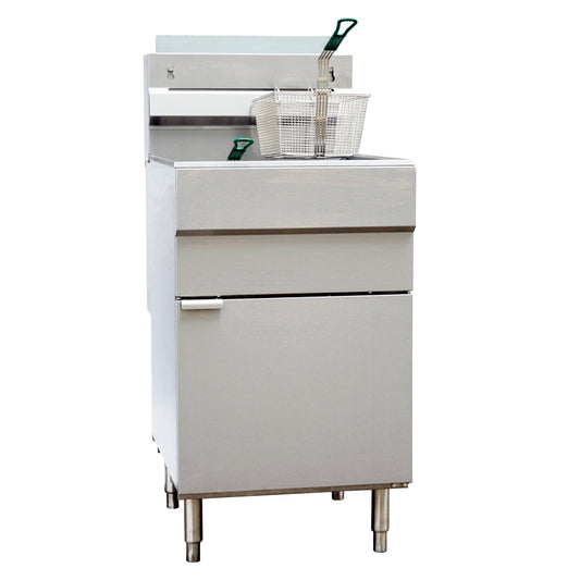 Omcan 46021 65-70 lb. Gas Floor Fryer