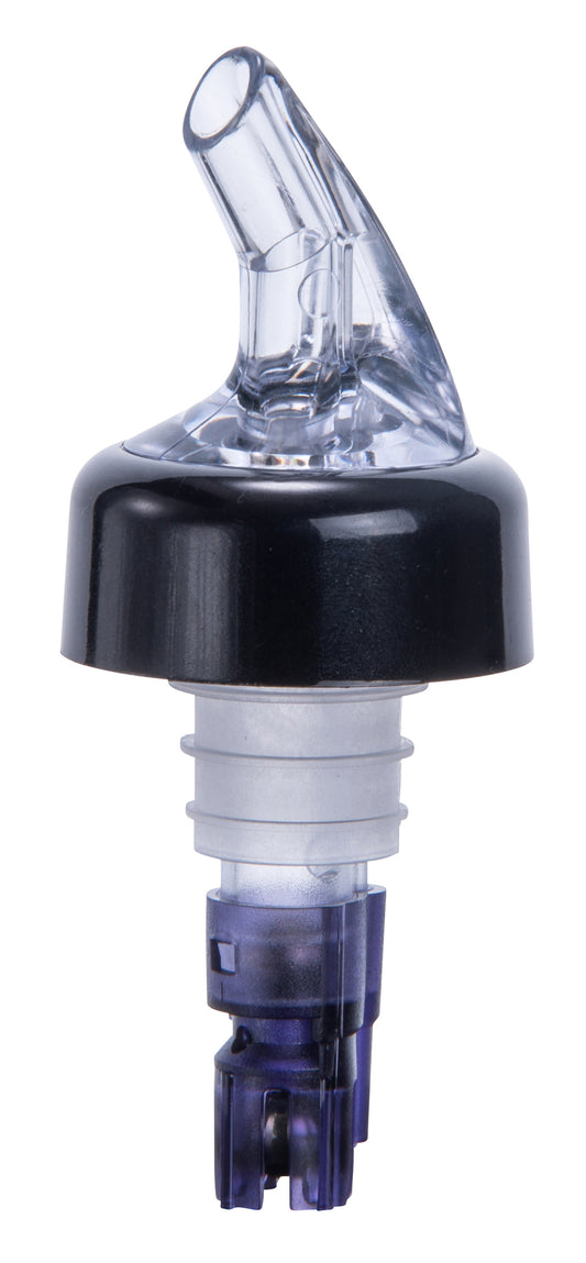 Winco PPA-113 1-1/8 oz. Purple Tail Measured Pourer