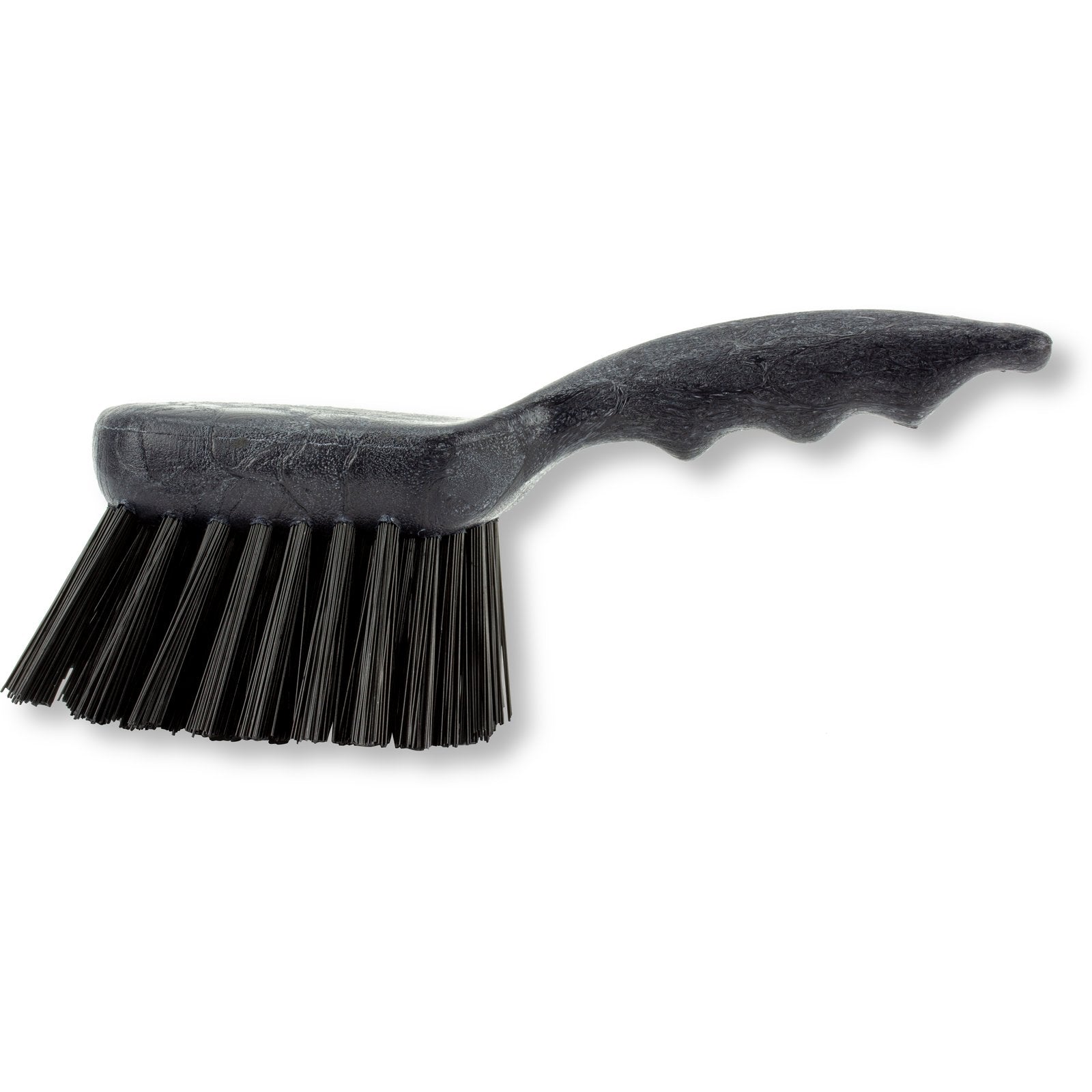 Carlisle 40541EC03 8" Black Sparta Color Coded Floater Scrub Brush
