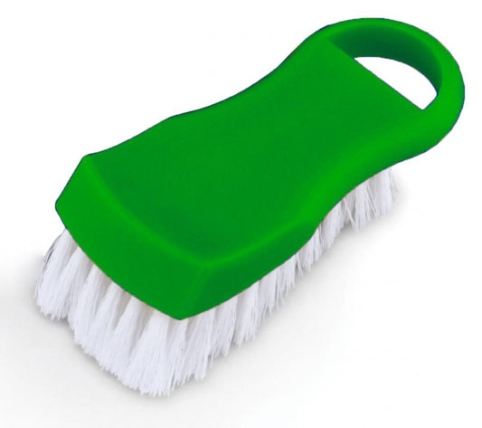 Omcan 80503 Green Plastic Cutting Board Brush