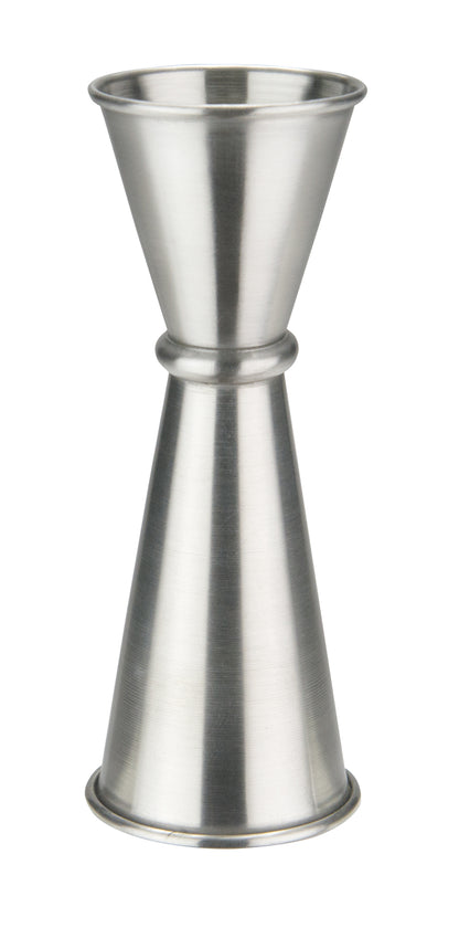 Winco J-9 1 oz. x 2 oz. Stainless Steel Japanese-Style Jigger