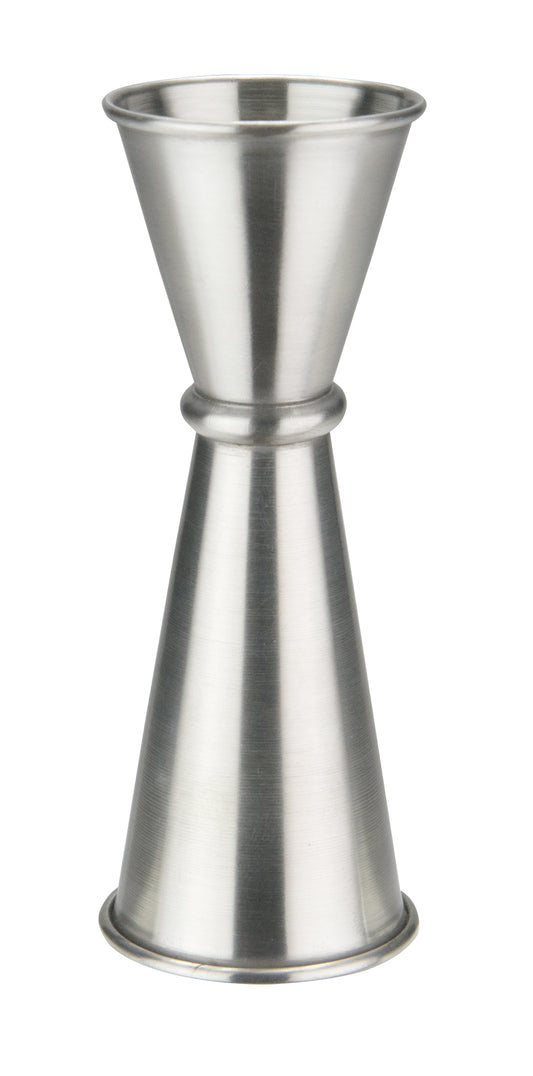 Winco J-9 1 oz. x 2 oz. Stainless Steel Japanese-Style Jigger