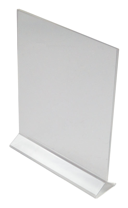 Winco ATCH-811 8" x 11" Acrylic Table Sign Holder