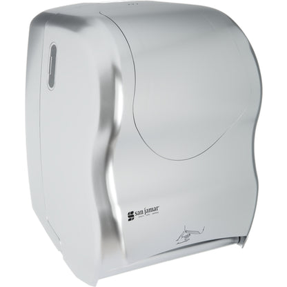 San Jamar T1470SS Summit Smart System with IQ Sensor Electronic Touchless Towel Dispenser, Stainless Steel - Stainless Steel