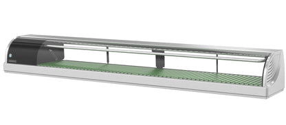 Hoshizaki HNC-210BA-L-SLH Half Glass Door Left Side Condenser Display Case Refrigerator