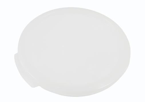 Omcan 80209 White Polypropylene Cover for 1 Qt Round Food Storage Container