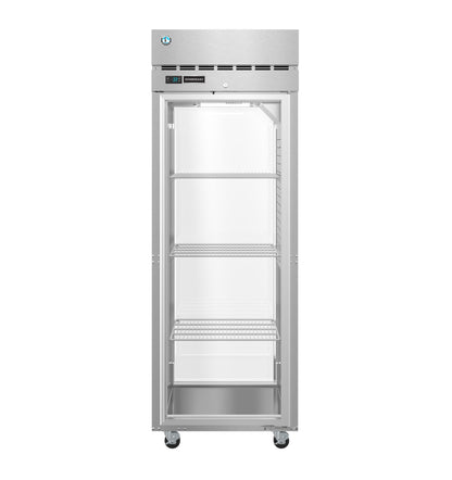 Hoshizaki PT1A-FG-FG One Section Full Glass Door with Lock Upright Pass Thru Refrigerator