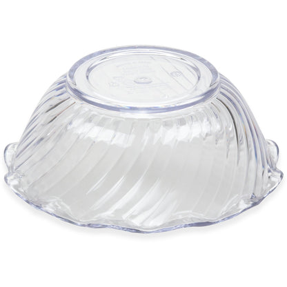 Dinex DXSWC1207 13 oz Clear SAN Tulip Turnbury Swirl Bowl (48/cs)